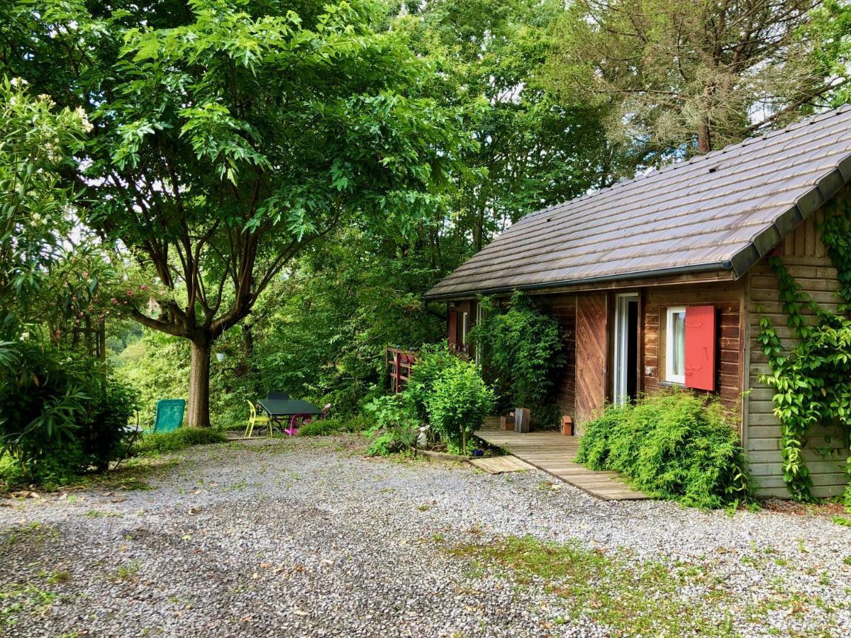 La Cabane Des Coteaux Gan Eksteriør billede