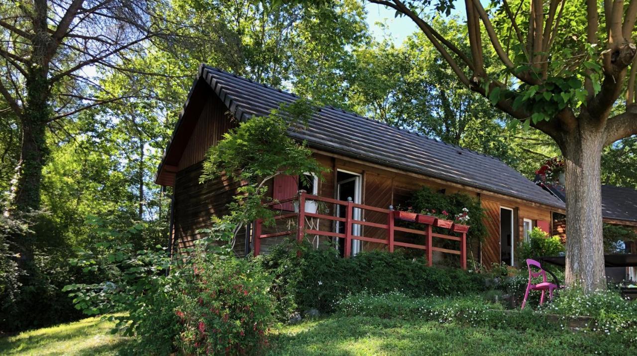 La Cabane Des Coteaux Gan Eksteriør billede
